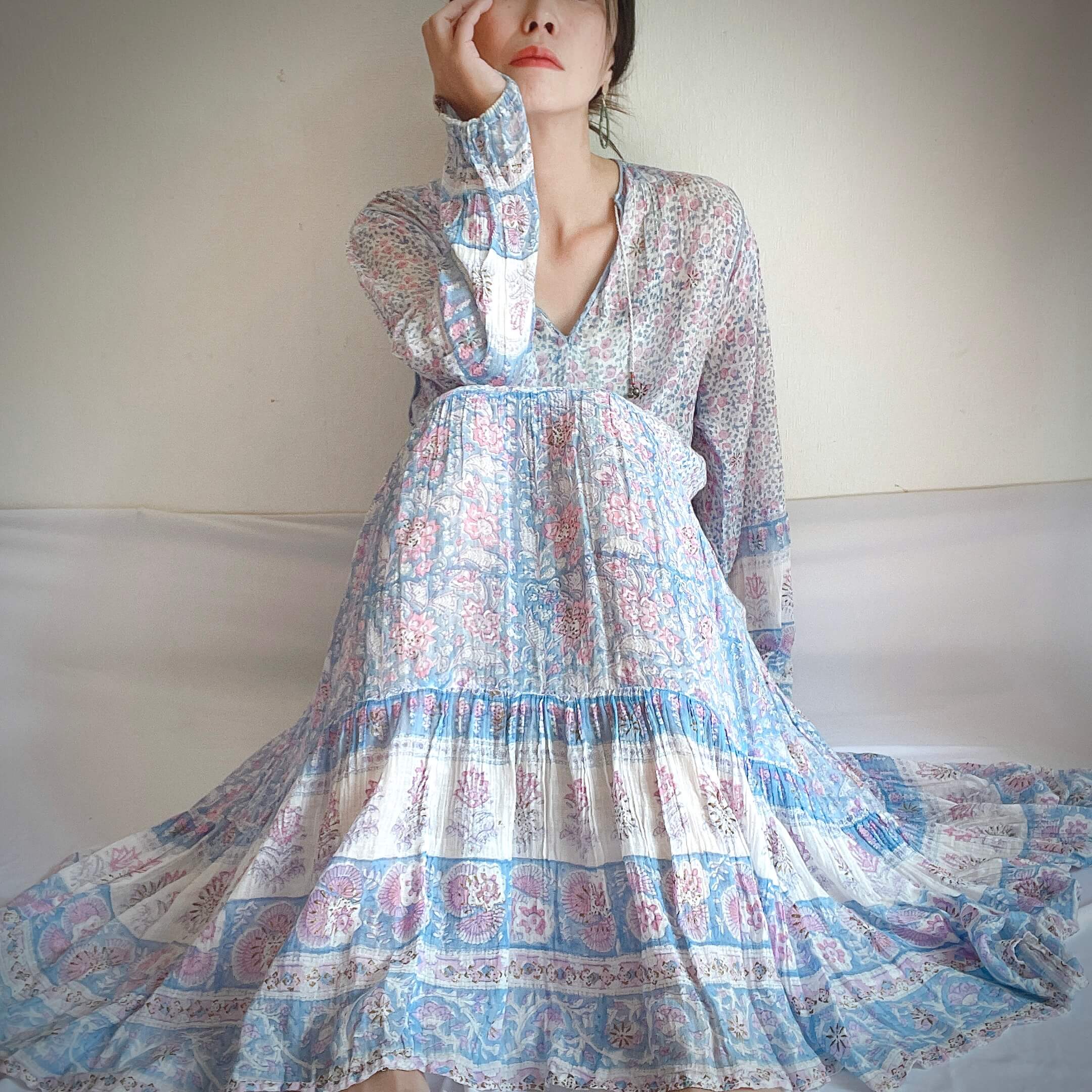 1970s Vintage PHOOL Cotton Dress | Anemone Vintage Market 